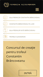 Mobile Screenshot of fundatia-alexandrion.ro
